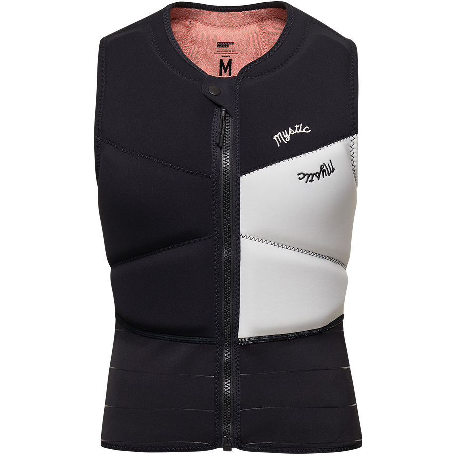 2026 Mystic Mujer Atardecer Front Zip Chaleco Impacto Cometa 35005.230216 - Black